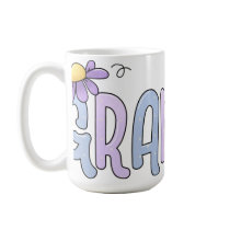 Floral Grandma Mug