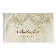 Floral Grunge  Business Card