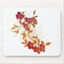 floral grunge design mouse pad