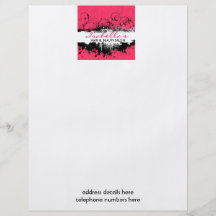 Floral Grunge Leaflet / Flyer