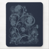 Floral Grunge mousepads