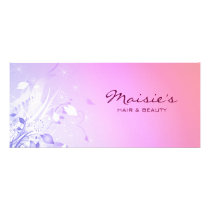 Floral Grunge Rack Card