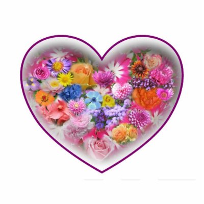 Floral Heart Pin by ggbythebay