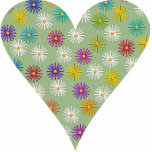 Floral Heart Wall Sculpture Photo Sculpture