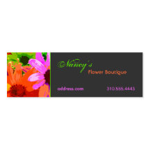 Floral ii business cards