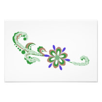 Floral illustration photo