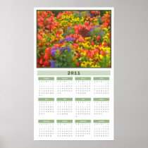Floral Impressions 2011 Calendar Poster