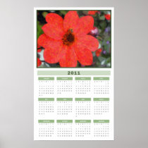 Floral Impressions 2011 Calendar Poster