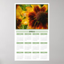 Floral Impressions 2011 Calendar Poster