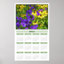 Floral Impressions 2011 Calendar Poster