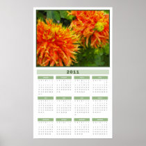 Floral Impressions 2011 Calendar Poster