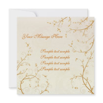Floral Invitation Card 03