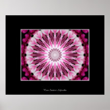 Floral Kaleidoscope Print