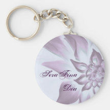 Floral keychain