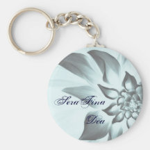 Floral keychain