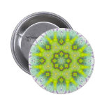 Floral Landscape Watercolor Mandala Pins