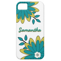 Floral lumineux chic génial de Boho avec la person coques case-mate