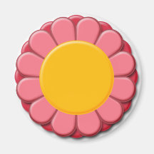 Floral Mom Design Fridge Magnets