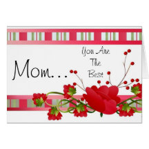 Floral Mother's Day Card for Mom