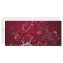 Floral Ornaments BookMark rack cards