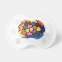 floral pacifier