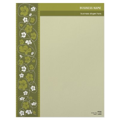 Floral Pattern 2 Elegant by Ruxique