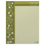 Floral Pattern 2 Elegant letterhead
