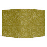 Floral Pattern Binder