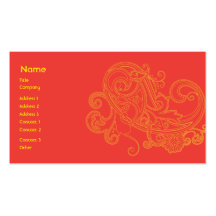 Floral Pattern - Business Business Cards