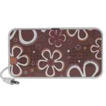 Floral Pattern Notebook Speaker