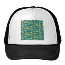 Floral Pattern Trucker Hat