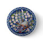 Floral Peacock Tile Art