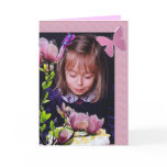Floral Photo Frame - Birthday Card