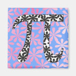 Floral Pi Refrigerator Magnet