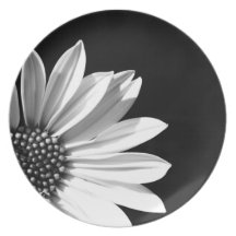 floral plate