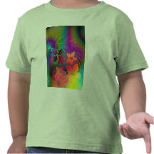 Floral psychédélique t-shirt