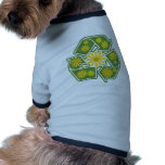 Floral Recycle Sign Dog Clothing