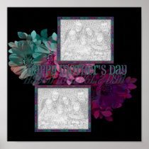 Floral Reflection Posters