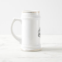 Floral Ribbon Hope - Brain Cancer Mugs
