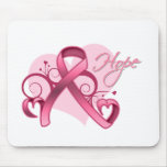 Floral Ribbon Hope - Breast Cancer