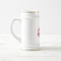 Floral Ribbon Hope - Breast Cancer Mug