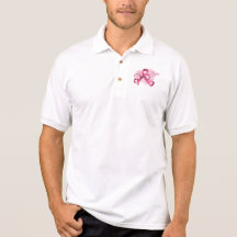 Floral Ribbon Hope - Breast Cancer T Shirt