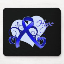 Floral Ribbon Hope - Colon Cancer