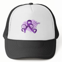 Floral Ribbon Hope - Lupus Hats