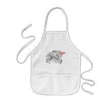 Floral Ribbon Hope - Retinoblastoma Apron