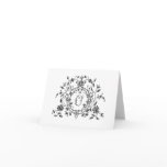 Floral Ring "O" Greeting Card
