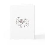 Floral S Notecard
