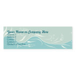 Floral Seafoam Business Card