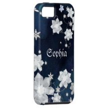 Floral Snowflakes Cute iPhone 5 Case-Mate