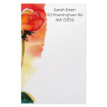 Floral Stationary Customized Stationery